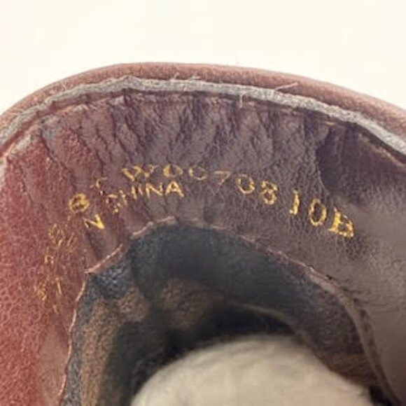 Cole Haan Grand.OS Leather Chelsea Ankle Boots Brown Women’s Size 10B - Picture 9 of 11